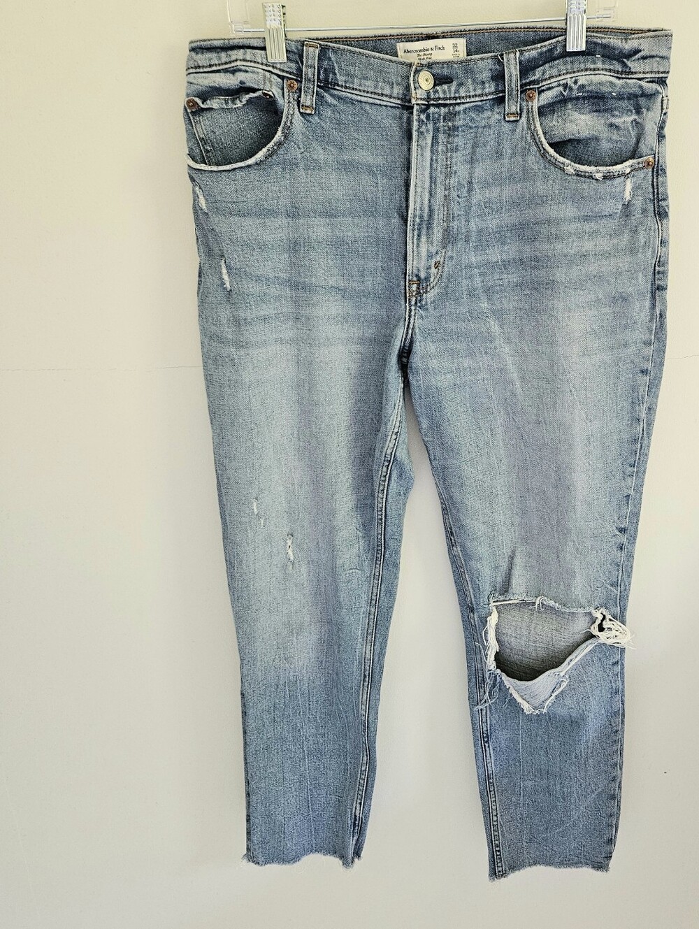 Abercrombie & Fitch Skinny High Rise Blue Jeans - Picture 1 of 3
